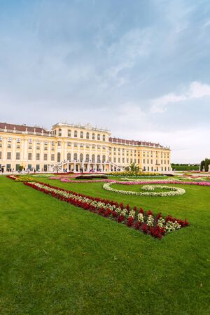Schonbrunn Palace in Vienna, Austriaのeditorial素材