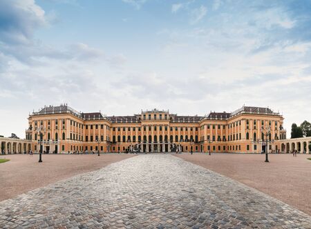 Schonbrunn Palace in Vienna, Austriaのeditorial素材