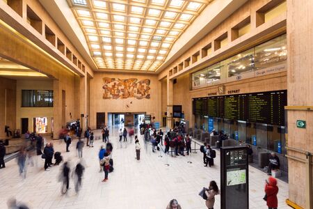Bruxelles-Central or Brussels Central Stationのeditorial素材