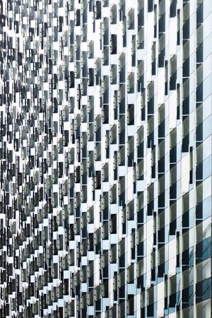 Abstract architecture background with perspective and verticalの写真素材