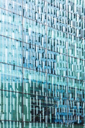 Abstract architecture background with perspective and verticalの写真素材