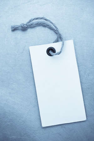 tag price and metal textureの写真素材