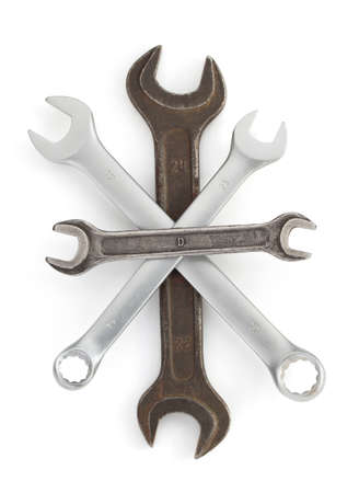 wrench tool isolated on white background
