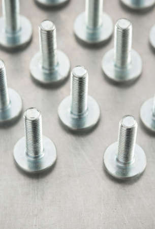 bolts tool at metal background textureの写真素材