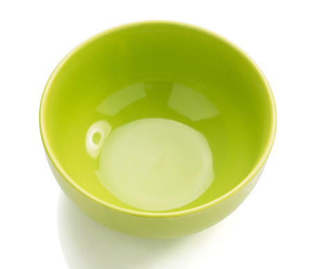 ceramic bowl isolated on white backgroundの写真素材