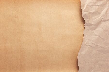 wrinkled or crumpled paper as background texture