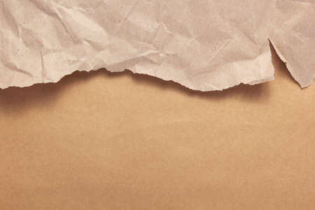wrinkled or crumpled paper as background textureの写真素材