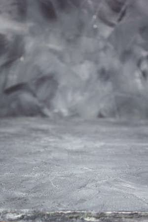 Empty concrete background texture surface in front. Stone tabletop and plaster  background wall...