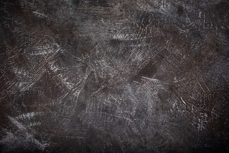 Abstract painted wall background texture . Concrete or plaster surface of table with copy space