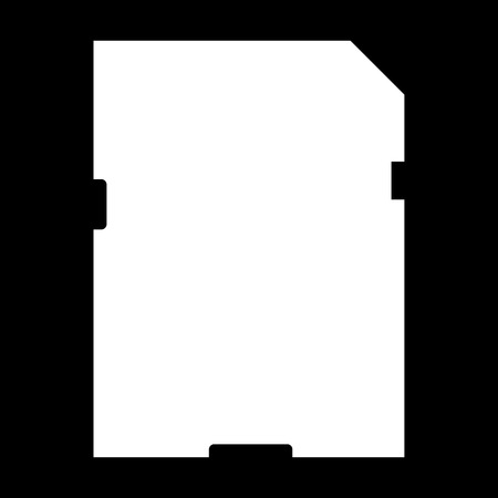 Memory card icon .のイラスト素材