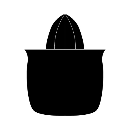 Juicer squeezer black it is black color icon .のイラスト素材