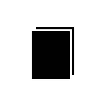 Book it is black color icon .のイラスト素材