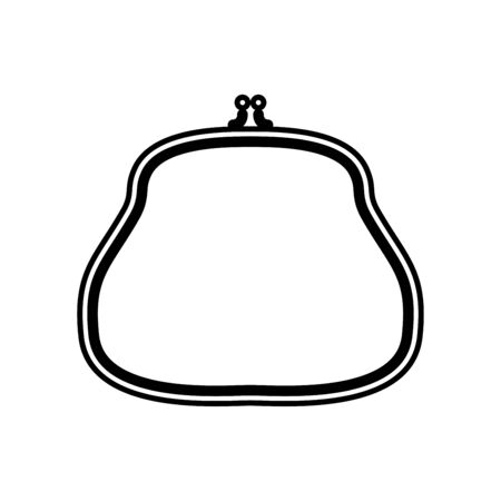 Purse icon.のイラスト素材
