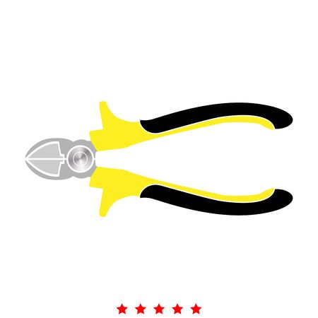 Cutter icon . It is flat styleのイラスト素材