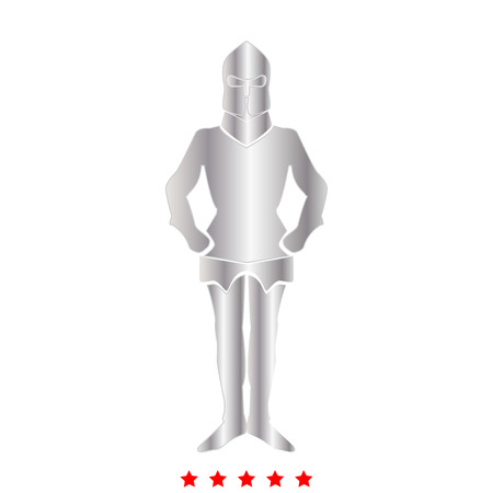 Armour icon . It is flat styleのイラスト素材