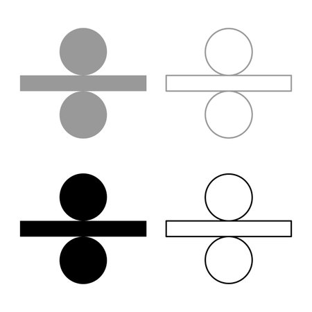Printing rollers industrial print rolling machine rolling-mill linear metalworking processing of plate slab round drums equipment metal distribution typographic printing two shafts pass the sheet set icon grey black color vector illustration image simple solid fill outline contour line thin flat styleのイラスト素材