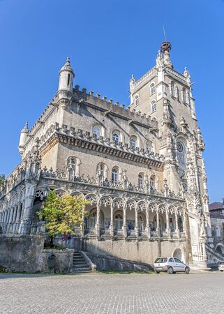 Portugal Bussaco . Royal hunting castle. A fine example of Manueline .At the moment, this is one of the best hotels in Portugal.のeditorial素材