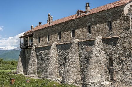 Georgia, Kakheti. Alaverdi - monastery and cathedral, officially the Cathedral of St. George in the...
