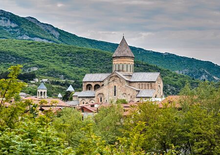 Georgia, Mtskheta - the spiritual heart of Georgia. Svetitskhoveli Cathedral , built by the 11th...