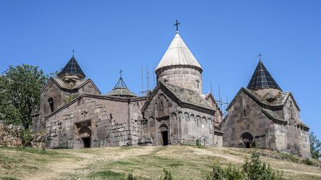 Armenia, a general view of the monastery complex Goshavank, built in the eleventh to twelfth...