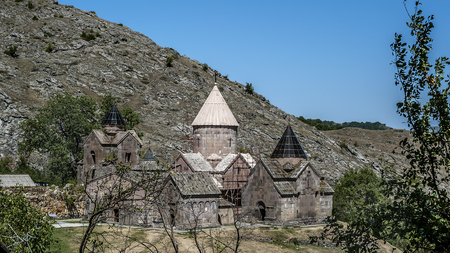 Armenia, a general view of the monastery complex Goshavank, built in the eleventh to twelfth...