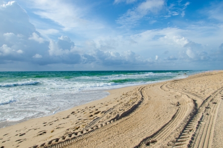 The beautiful sea in FFL, Florida USA の写真素材