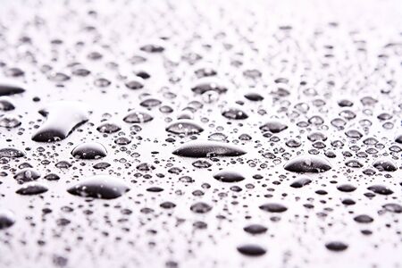White water drops backgroundの写真素材