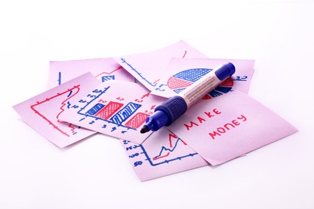 Maker and chartsの写真素材