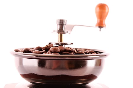 Coffee Grinder closeupの写真素材