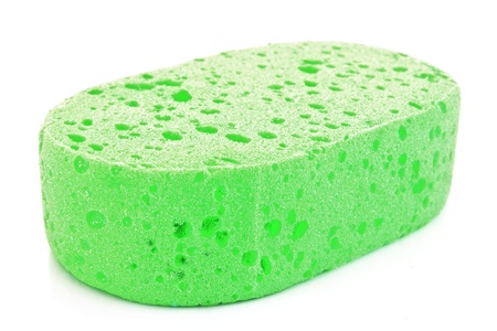 Cleaning sponge surface closeupの写真素材