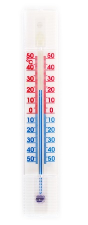 Thermometer isolated on white