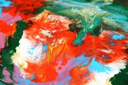 Color paintの写真素材