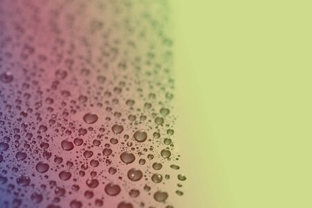 Water drops backgroundの写真素材