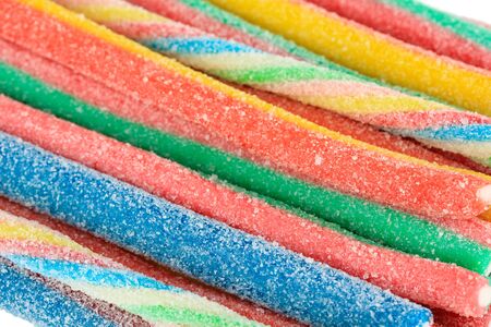 Sweet jelly candies close-upの写真素材