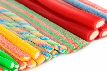 Sweet jelly candies close-upの写真素材
