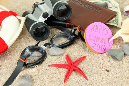 Conceptual image of summer holidays.