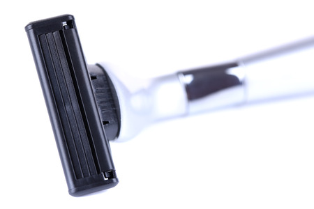 Shaving razor isolated on whiteの写真素材