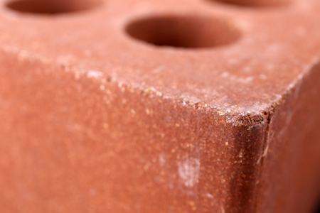 Brown brick texture, close upの写真素材
