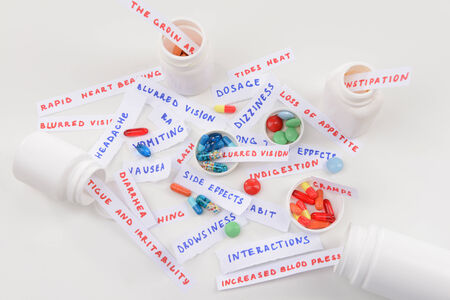 Prescription drug lottery, close-up