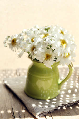 Beautiful flowers in home interior decorationの写真素材