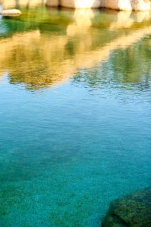 Water reflection の写真素材