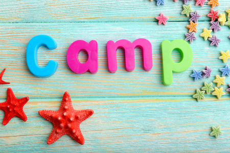 Summer Camp conceptの写真素材