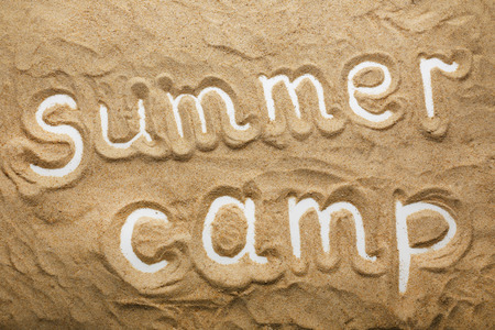 Summer Camp conceptの写真素材