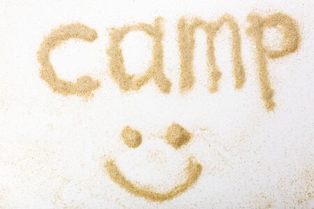 Summer Camp conceptの写真素材