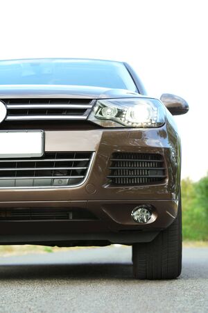 Car on roadの写真素材