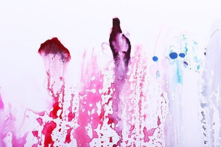 Abstract background made with watercolor paints