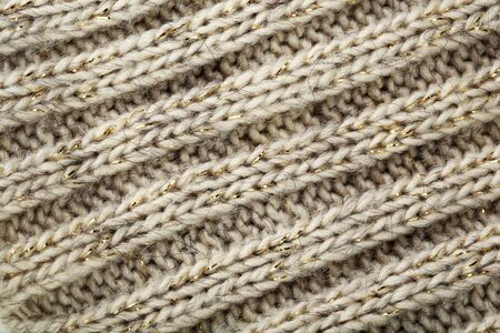 Knitting texture, close upの写真素材