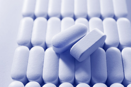 Pile of pills, close-up