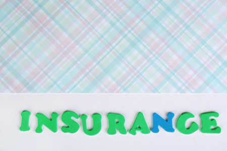 Insurance wordの写真素材