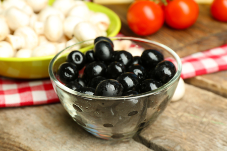 Food ingredients for cooking on table close upの写真素材